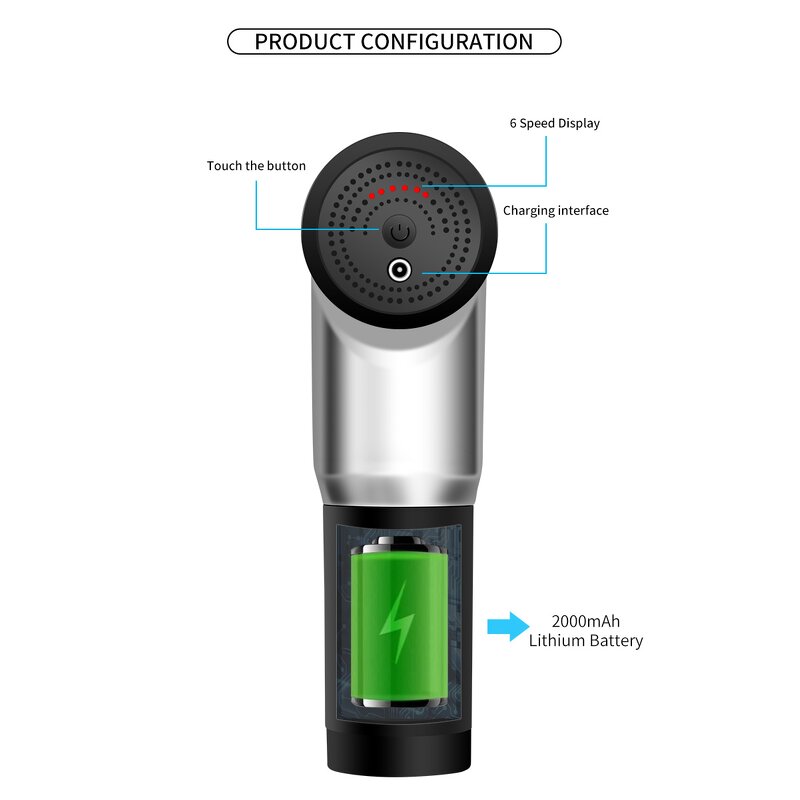 Massage Gun Manufacturer - Colorful for Pain Relief, Professional Handheld Body Muscle Therapy