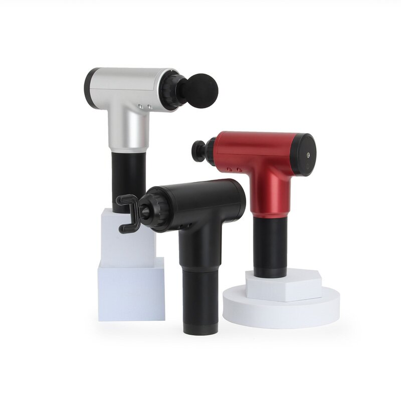 Massage Gun Manufacturer - Professional Plastic Body Deep Muscle with 4 Attachments - Factory Price