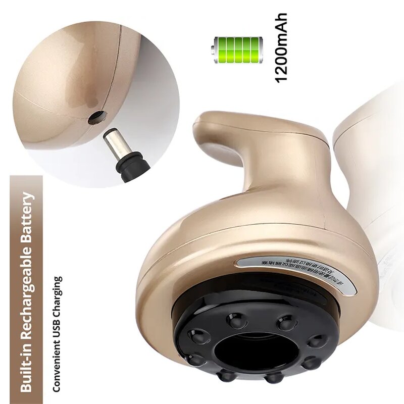 Cupping Therapy Device Manufacturer - Hot Selling 9-level Red Light Heating Intelligent Electric Vacuum