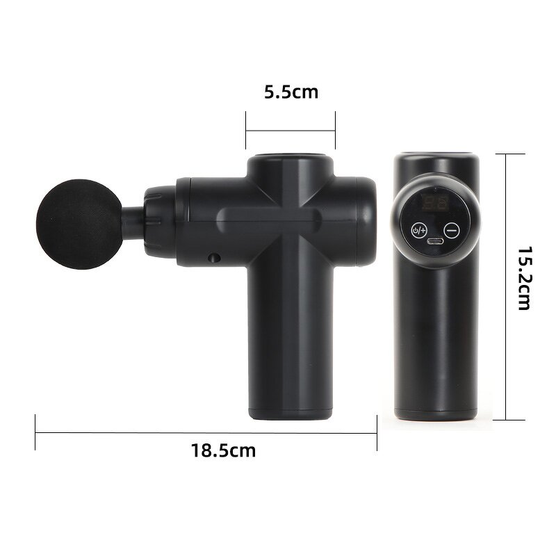 Massage Gun Manufacturer - Portable Mini New Deep Tissue Electric Percussive, Wireless with 4 Heads