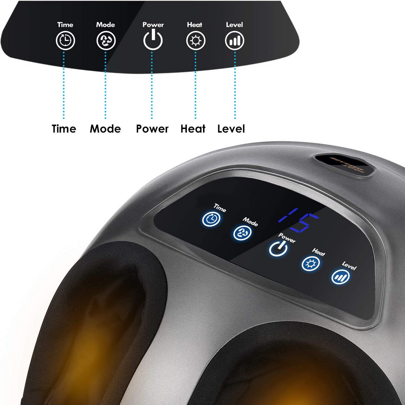Foot Massager Machine Manufacturer - Electric Shiatsu Heating Roller for Blood Circulation Roller