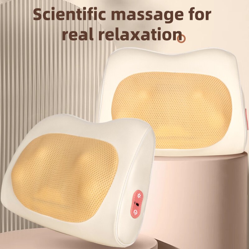 Massage Pillow Manufacturer - Shiatsu Back and Neck With Heat, 3D Kneading Deep Tissue Electric for Chair Car