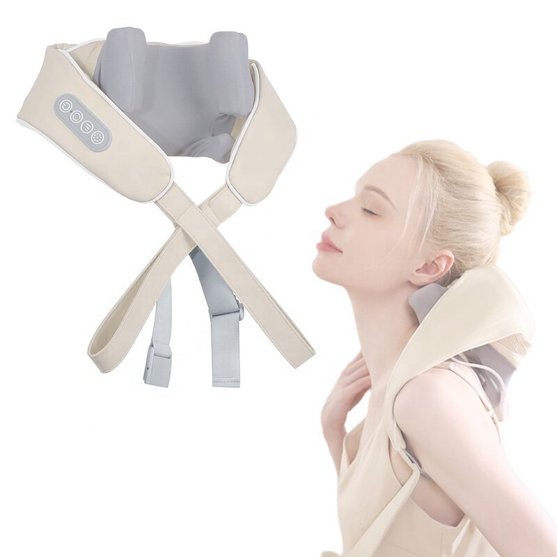 Neck and Shoulder Massager Manufacturer - JANCHENG Hot New Compress with Detachable Cleaning, Timing Control & Heated Belt