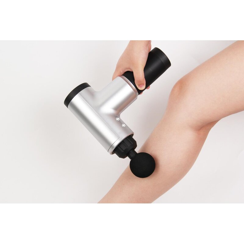 Massage Gun Manufacturer - Professional Plastic Body Deep Muscle with 4 Attachments - Factory Price