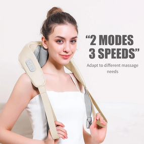 Neck and Shoulder Massager Manufacturer - Hot Selling Multi Functional Mini Portable Smart Electric Kneading for Pain Relief