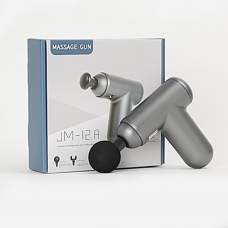Massage Gun Manufacturer - Travel-Ready Mini with Powerful Booster Multitasking Heads, Plastic Body CE/ROHS