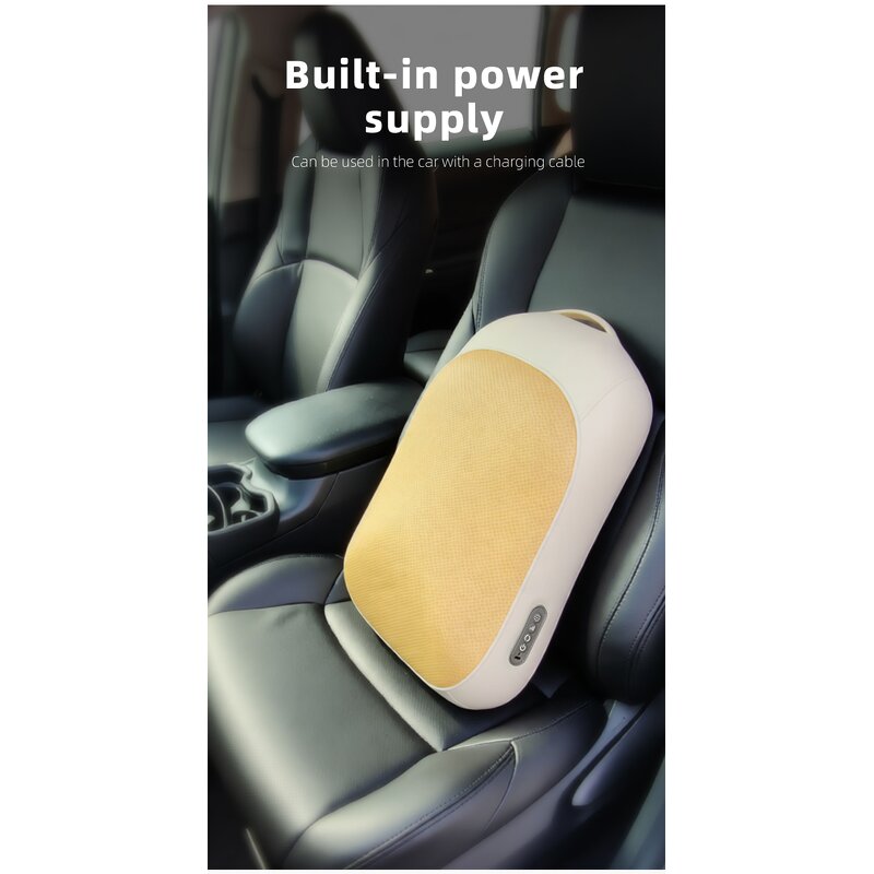 Neck and Shoulder Massager Manufacturer - Infrared Shiatsu with Heat for Deep Tissue Kneading Cushion USB Rechargeable