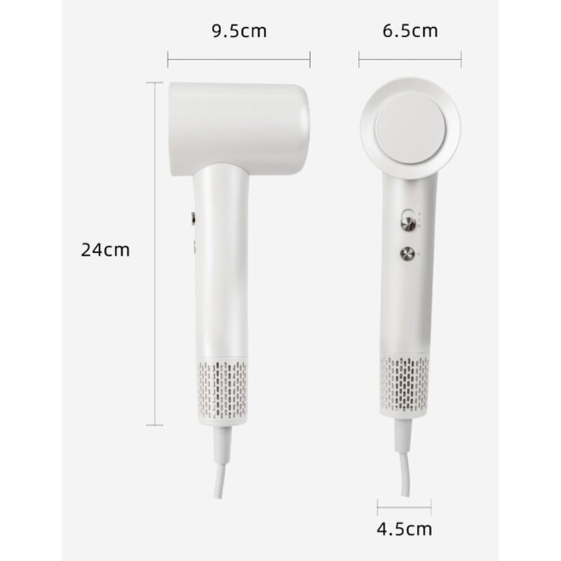 Hair Dryer Manufacturer - Professional BLDC Motor High-Speed Low Noise Salon with Hot Cold Circulation Negative Ions