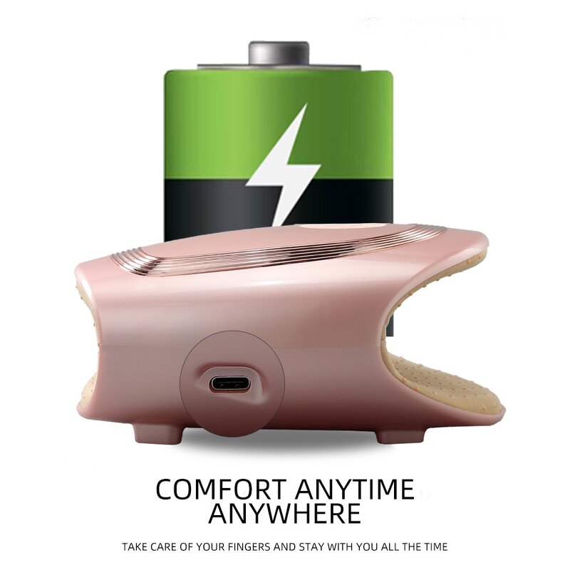 Hand Massager Manufacturer - Mini Palm Vibrator Therapy Automatic Electric Finger