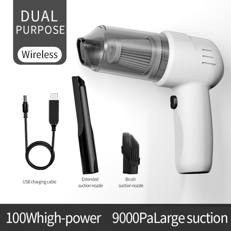 Vacuum Cleaner Manufacturer - High-Power 3500Pa Wireless Rechargeable Handheld Car Portable for Wet and Dry Cleaning