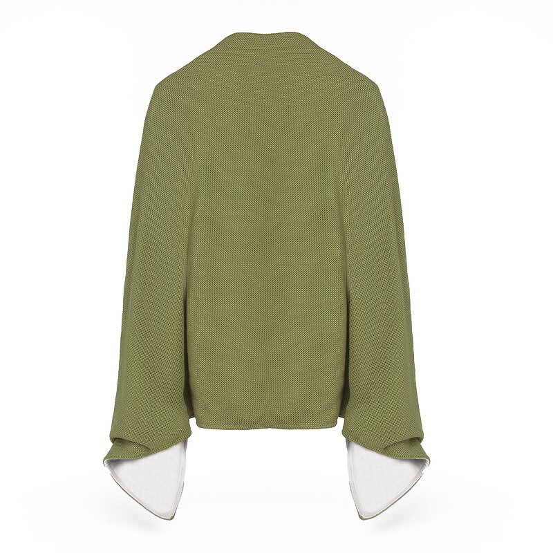 Heated Shawl Manufacturer - Portable with Soft Zipper, USB Powered 3 Heating Levels for Indoor Outdoor