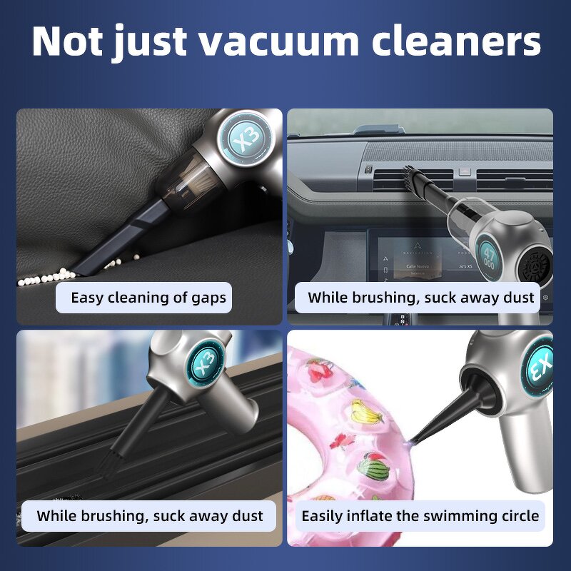 Vacuum Cleaner Manufacturer - Rechargeable Lightweight Wireless Mini Portable for Car Dust Blower