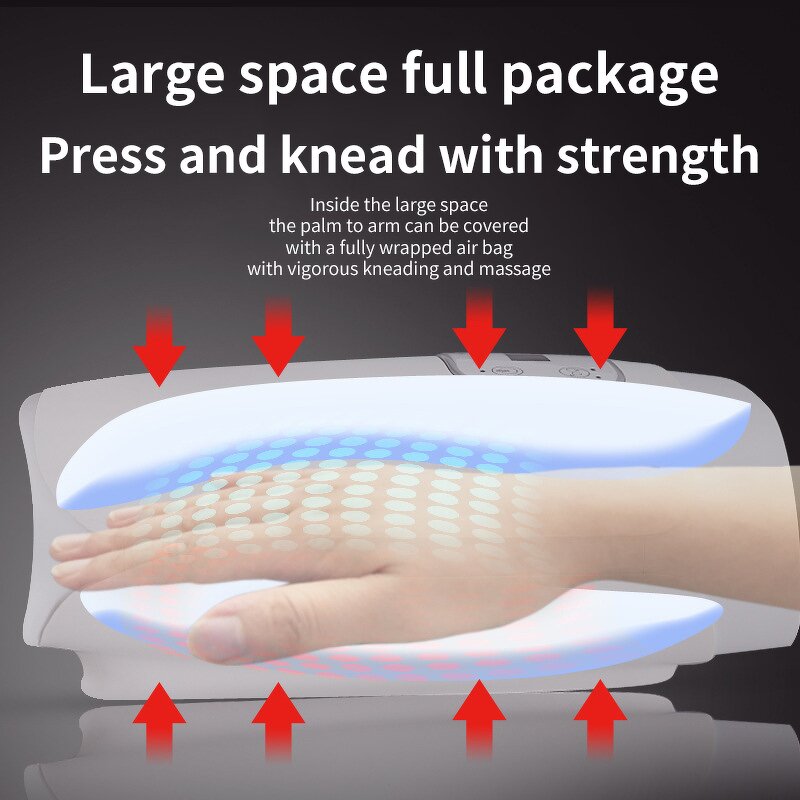 Hand Massager Manufacturer - Electric Air Compression for Hand Palm Fingers Pain Relief With Heat
