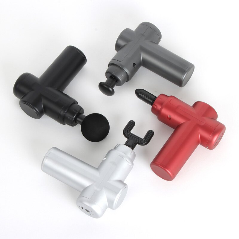 Massage Gun Manufacturer - Mini 6-Speed Fascia with 1200mAh Battery & 4 Heads - OEM ODM