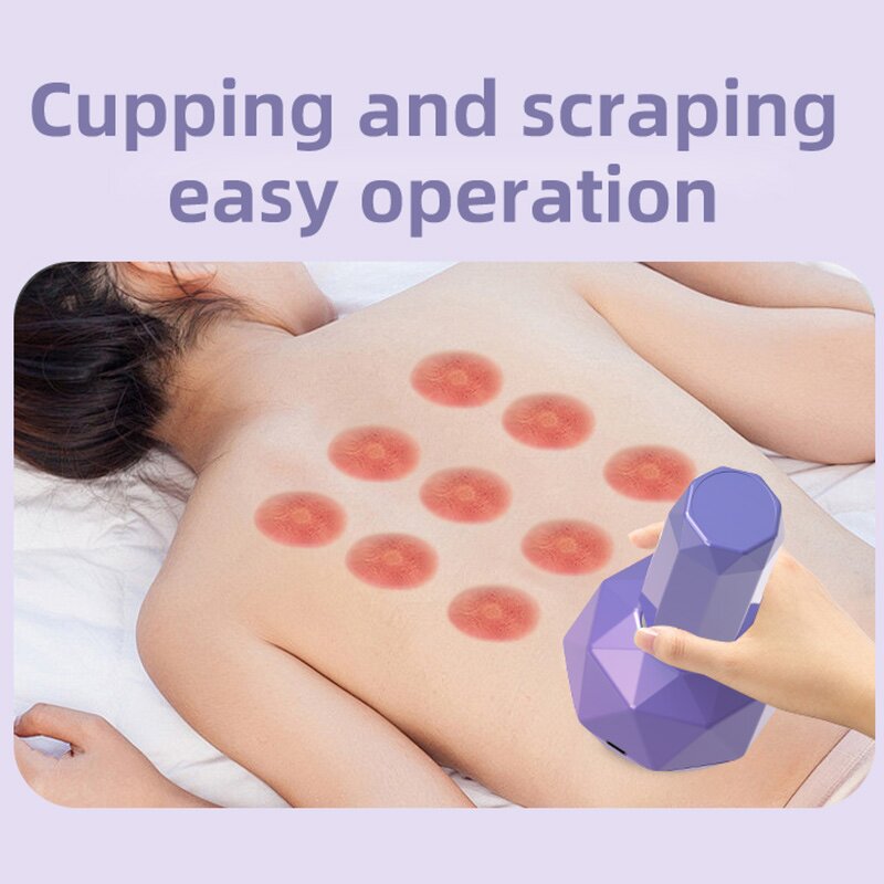 Gua Sha Tool Manufacturer - Handheld Heating Therapy Instrument Electric Scraping Vacuum Cupping for Neck