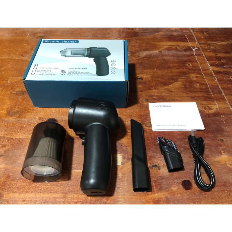 Vacuum Cleaner Manufacturer - Car Handheld Auto Wireless Portable Mini with USB Cable, ABS Brush Motor Wet and Dry