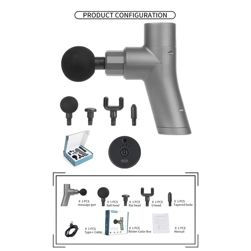 Massage Gun Manufacturer - Small Deep Tissue Percussion Muscle for Relaxation