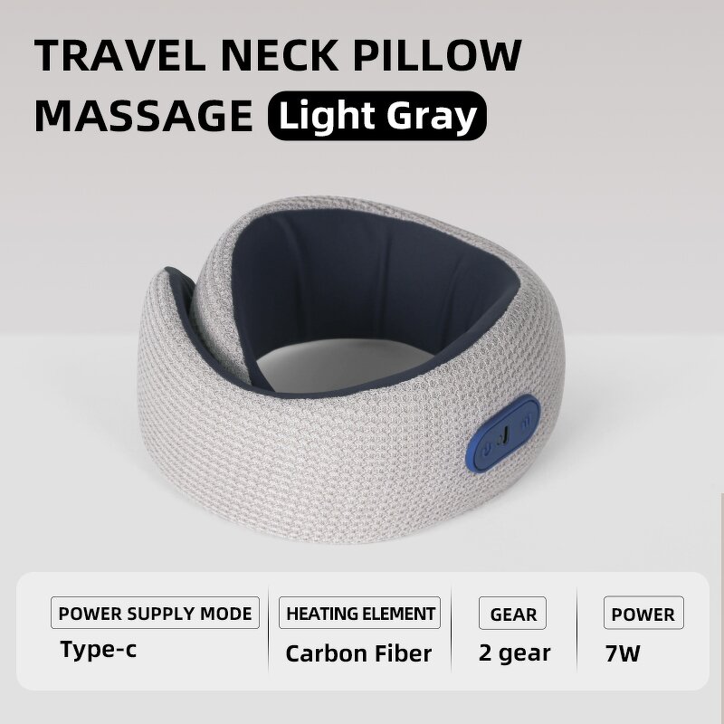 Neck Pillow Manufacturer - Portable Memory Foam Ergonomic Heating, Breathable Soft for Car Camping Office