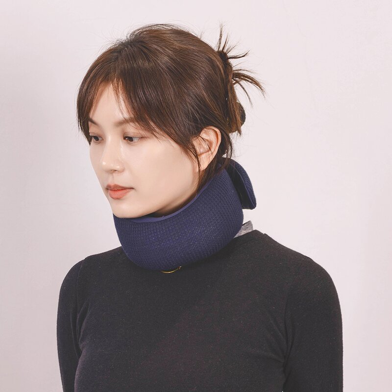 Neck Pillow Manufacturer - Comfortable & Breathable Cover with Super Soft Shoulder Support, Lightweight for Airplane