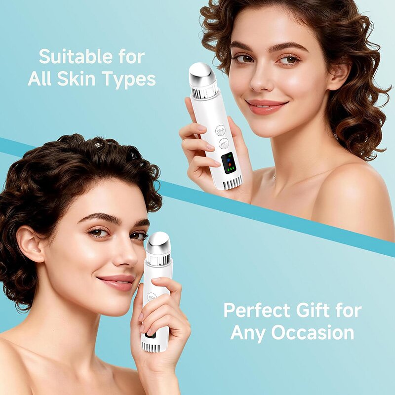 Hot Cold Beauty Device - Home Use Face Lifting Skin Tightening Equipment