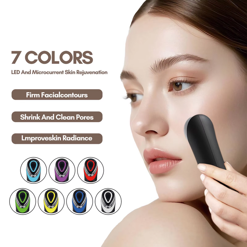 7 Color LED Eye Massager - EMS Light Therapy Wrinkle Remove Eye Tool