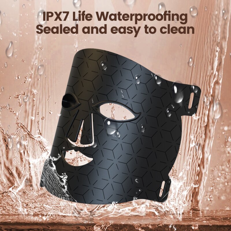 7 Color LED Skin Mask - Soft Silicone Anti-aging Home Photon Therapy