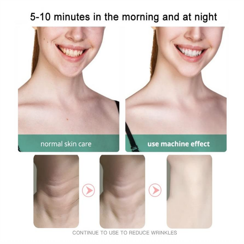 Dolphin Eye Beauty Device - 3 Color LED Face Neck Lifting UK Plug Tool