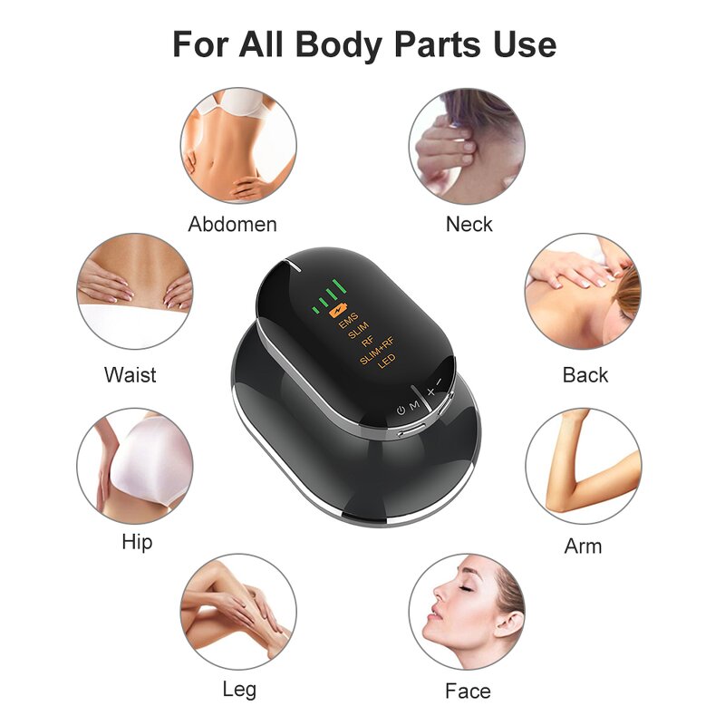 EMS Body Shaping Massager - Anti-Cellulite RF Vibration Fat Burner Machine