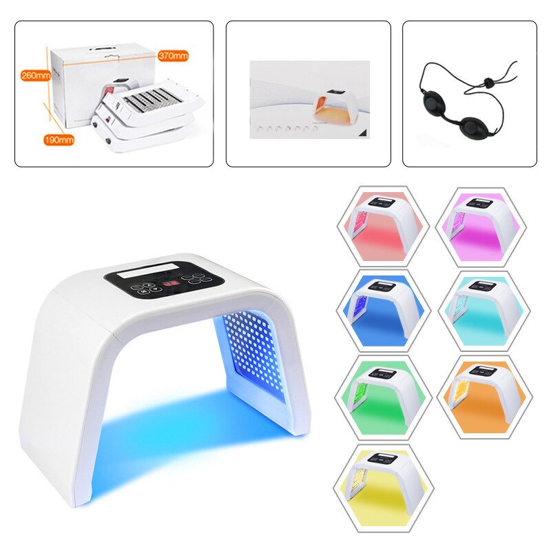 7-color PDT LED Facial Mask - Household Face Body Heating Therapy Machine
