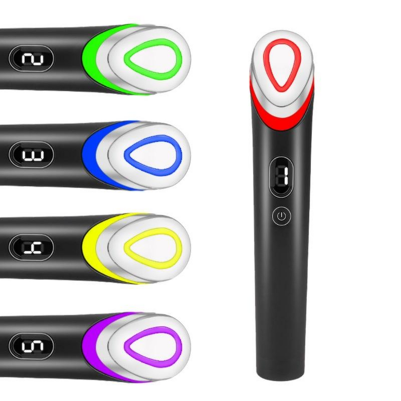 7 Color LED Eye Massager - EMS Light Therapy Wrinkle Remove Eye Tool
