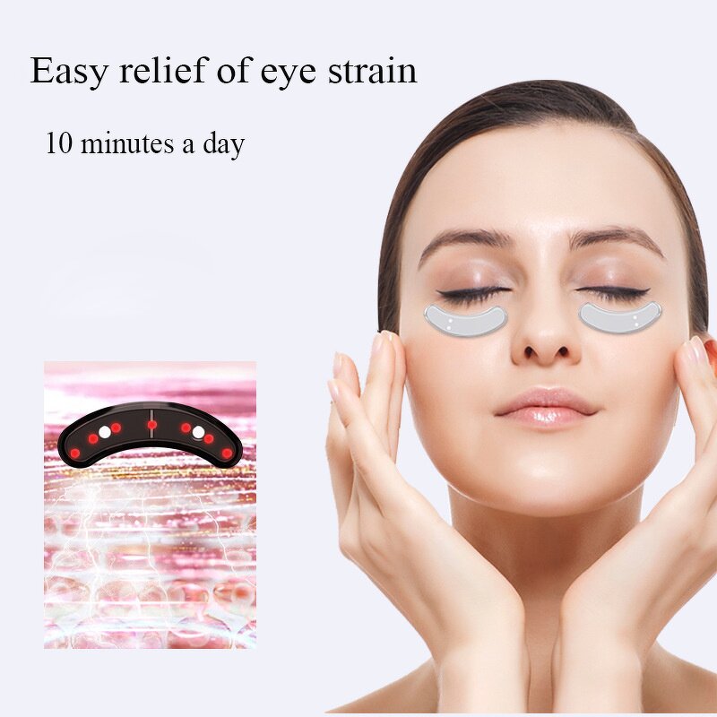Mini Eye Beauty Device - EMS Heating Dark Circles Wrinkles Remover