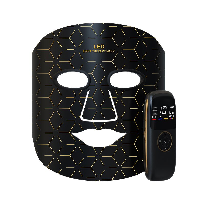 4 Color LED Light Mask - Infrared Silicone Face Skin Re-generation Tool