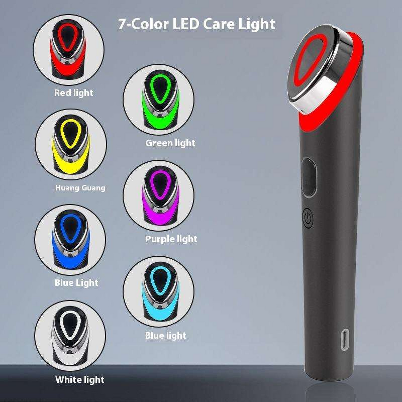 7 Color LED Eye Massager - EMS Light Therapy Wrinkle Remove Eye Tool