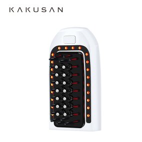 Electric Scalp Massage Comb - Detachable Tooth Phototherapy Liquid Tank