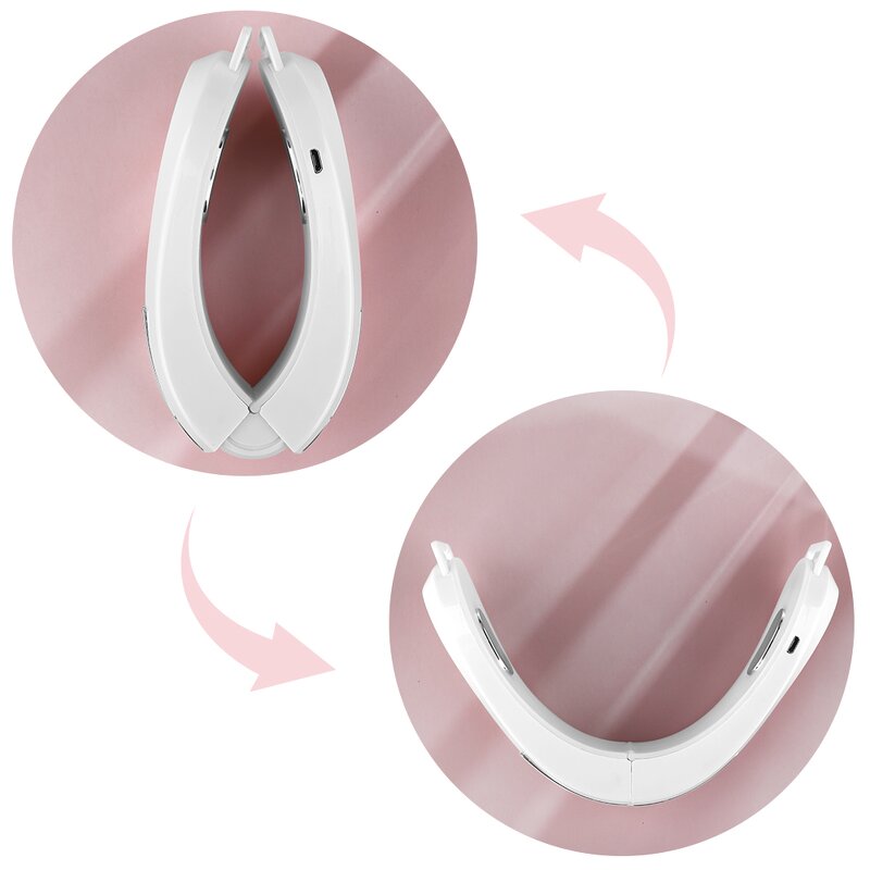 EMS V-Face Lift Belt - Double Chin Reducer Red Blue Light Massager