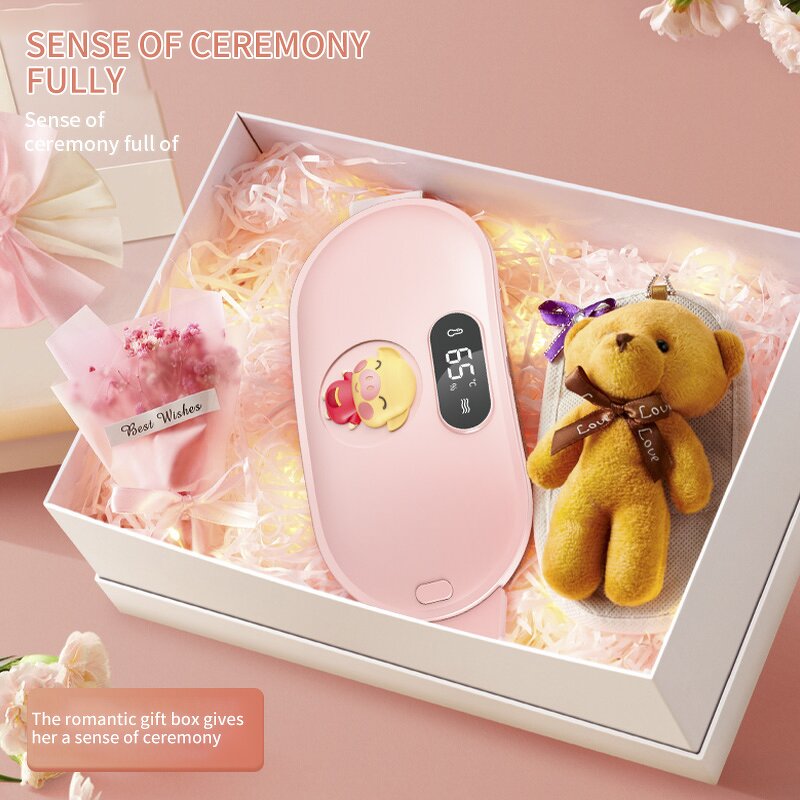 Cordless Massage Belt - 6-Speed Warming Waist Pad Menstrual Pain Relief