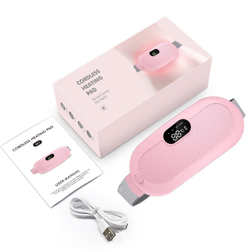 Smart Menstrual Heating Pad - 4 Mode Fast Heating Abdominal Massager