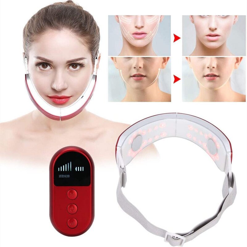 Custom EMS V Face Machine - Double Chin Removal Face Firming Massager
