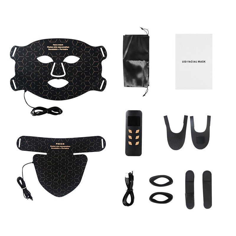 4 Color Silicone LED Mask - Advanced Photon Red Infrared Therapy Device