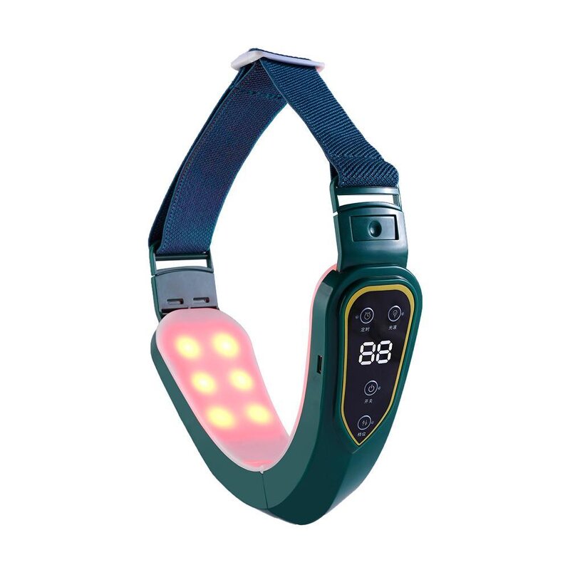 LED Photon Facial Massager - V-Face Shaping Double Chin Lift Vibration Tool