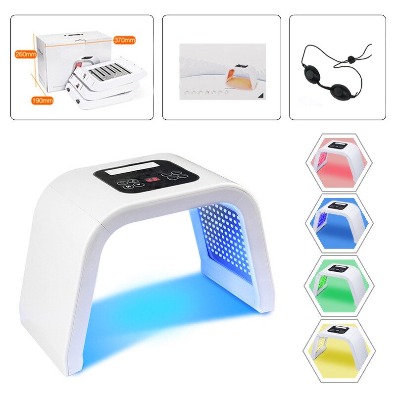 7-color PDT LED Facial Mask - Household Face Body Heating Therapy Machine