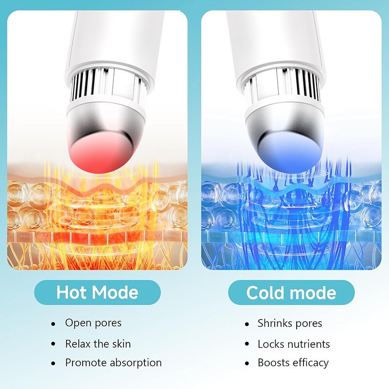 Hot Cold Beauty Device - Home Use Face Lifting Skin Tightening Equipment