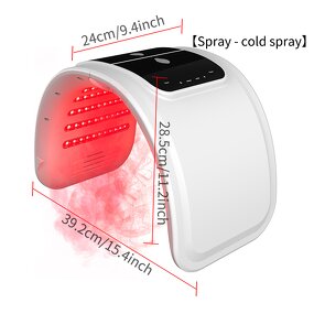 Folding LED Facial Machine - 7 Color Photon Red Light SPA Rejuvenation