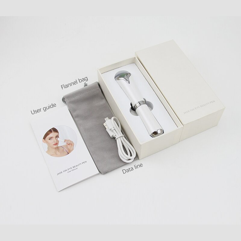 Jade Eye Heating Massager - Anti-Wrinkle Dark Circle Vibration Device