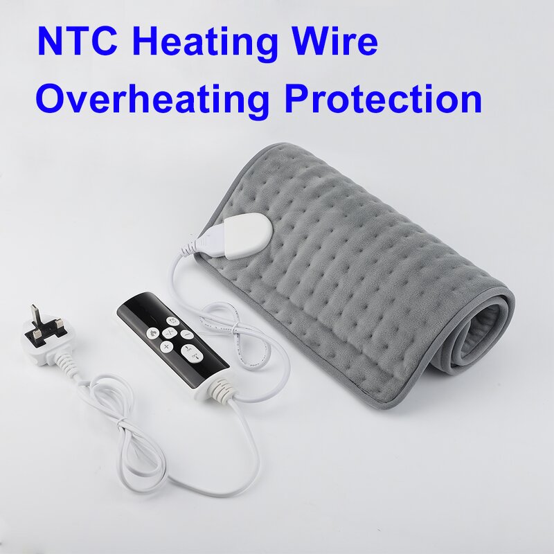 Heating Pad Manufacturer - Super Soft Velvet Thermal Body Massage Cushion Electric 30x60cm 45-60 Temperature Control