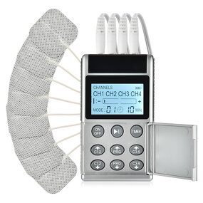 Muscle Stimulator Manufacturer - 4 Channels TENS Physiotherapy Pulse 15 Modes 20 Intensity Levels EMS for Pain