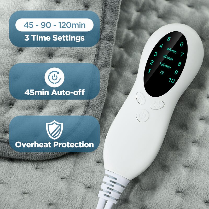 Heating Pad Manufacturer - 10-Gear Temperature Controlled Electric Constant Warmth for Hot Compress Thermal Equipment