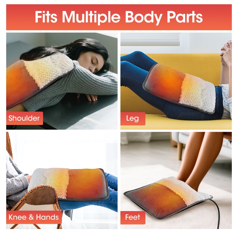 Foot Warmer Manufacturer - New Upgraded Thermal Equipment Customized USB Winter Home Electric Crystal Super Soft Plush
