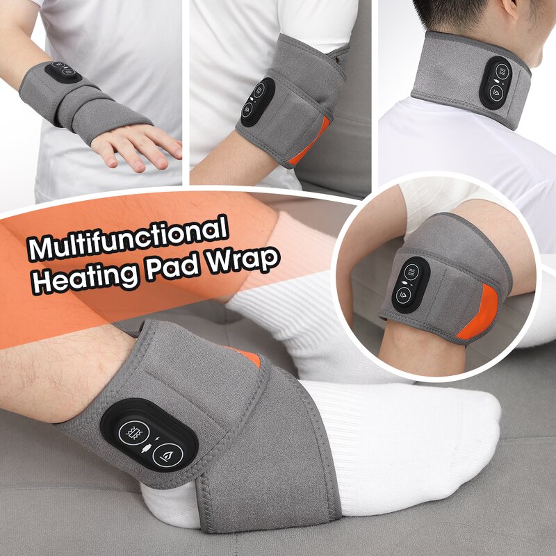 Wrist Massager Manufacturer - Cordless Hand Held with Heating Pad Wrap & 660nm/850nm Red Light Therapy