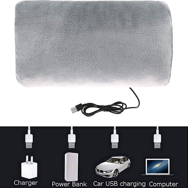 Hand Warmer Manufacturer - USB Electric Reusable Winter Warm Pad for Back Waist Belly & Feet Dual-Use Therapy